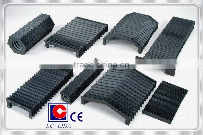 cnc machine accordion type bellow dust cover