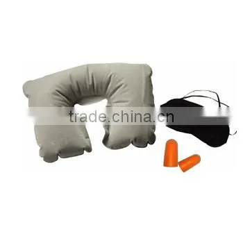 pvc inflatable travel pillow
