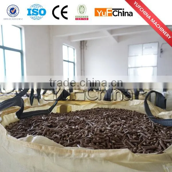 90KW Vertical Ring Die Wood Sawdust Pellet Machine