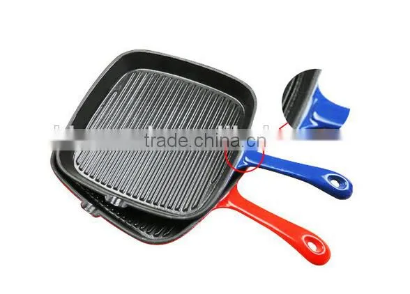enamel surface cast iron pots on promotion