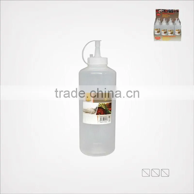 Plastic sauce bottle