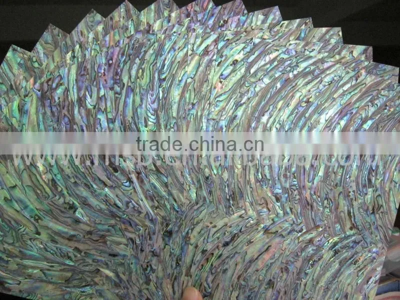 Flexible New Zealand Abalone Puau Shell Laminate Paper For Guitar Inlay