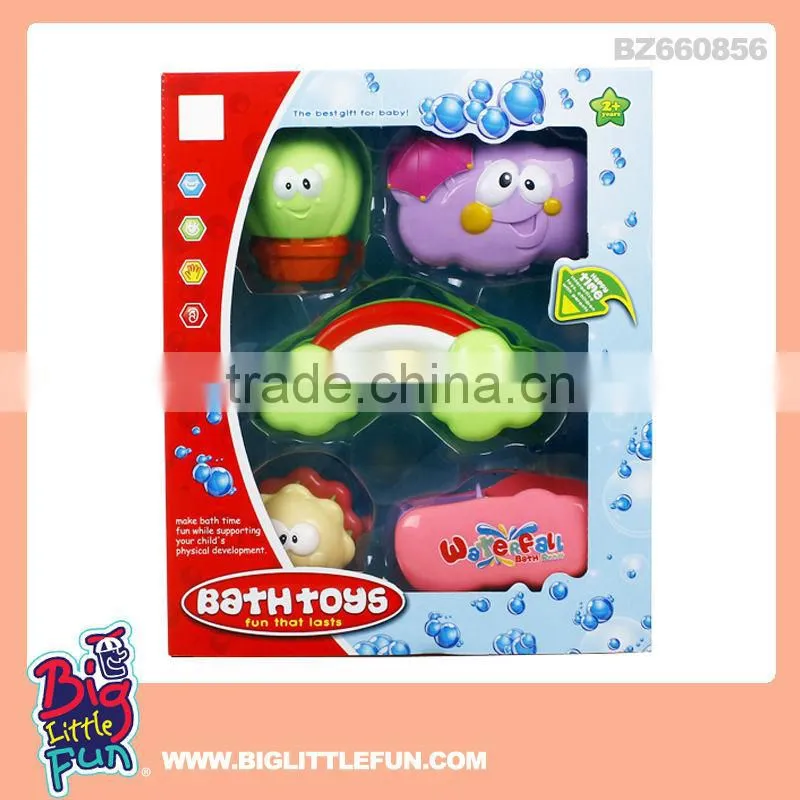 Baby bath set mini basketball toy