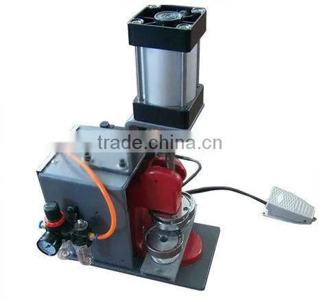 Button making machine