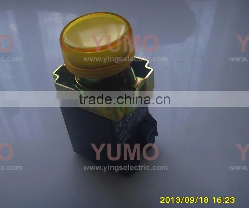LAY5-BV45 push buttton switch LED indicator yellow