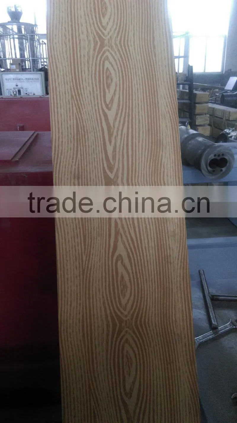 Small Volume Electrical Wpc Embossing Machine For Outdoor Floor