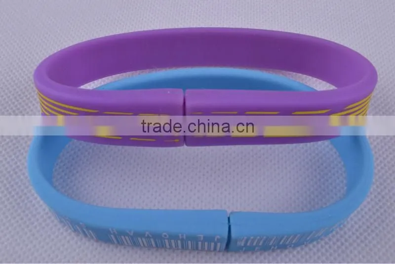 Newest product!!! Portable soft & flexible advertising & promotional gift multifunction slap silicone wristband pen for writting