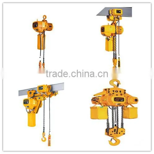 1.5 ton 5 ton 10 ton ultra low headroom hoist