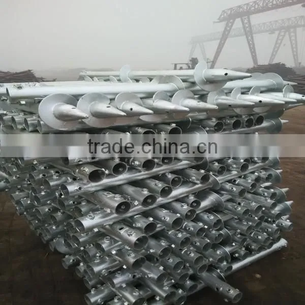 post galvanized anchor