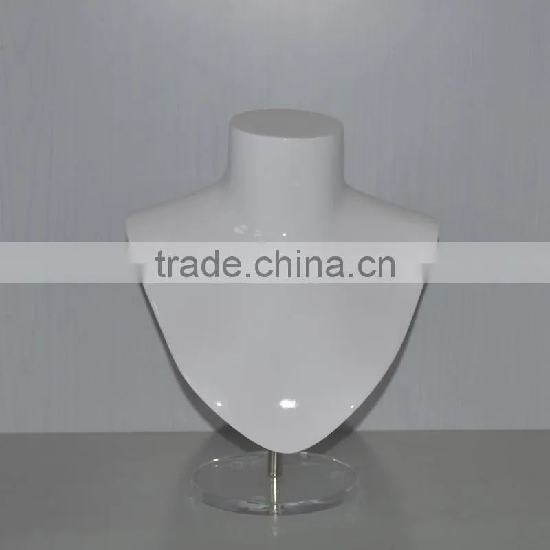 Necklaces stand Black or White Large Bust Display Mannequin bust forms