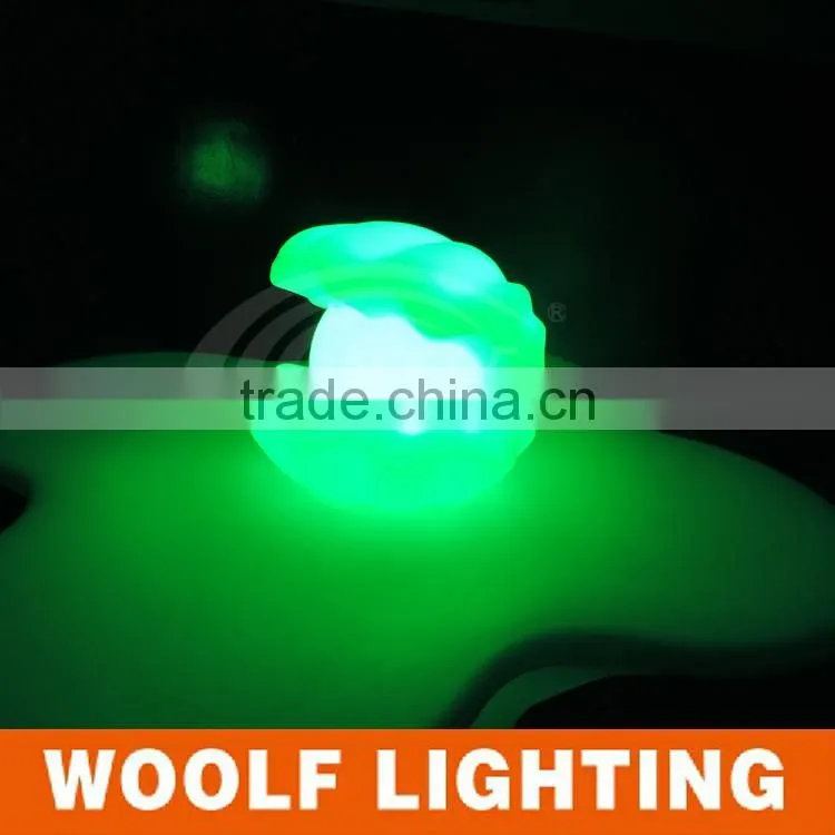 Conch Shape Color LED Fishbowl Decoration Light