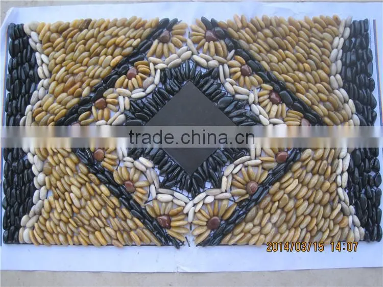 Pebble Massage Tile Pebble Bath Floor Mat