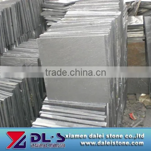 Black Slate Floor Tile 30*30 Low Price natural split