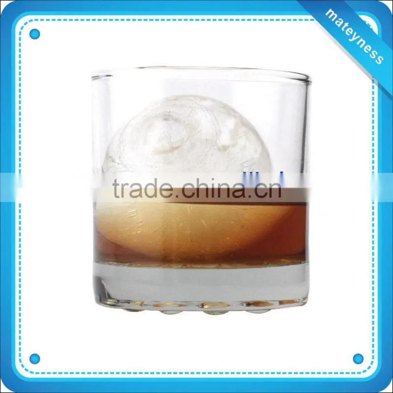 Set of 2 Round Shapes Silicone Sphere Ice Molds