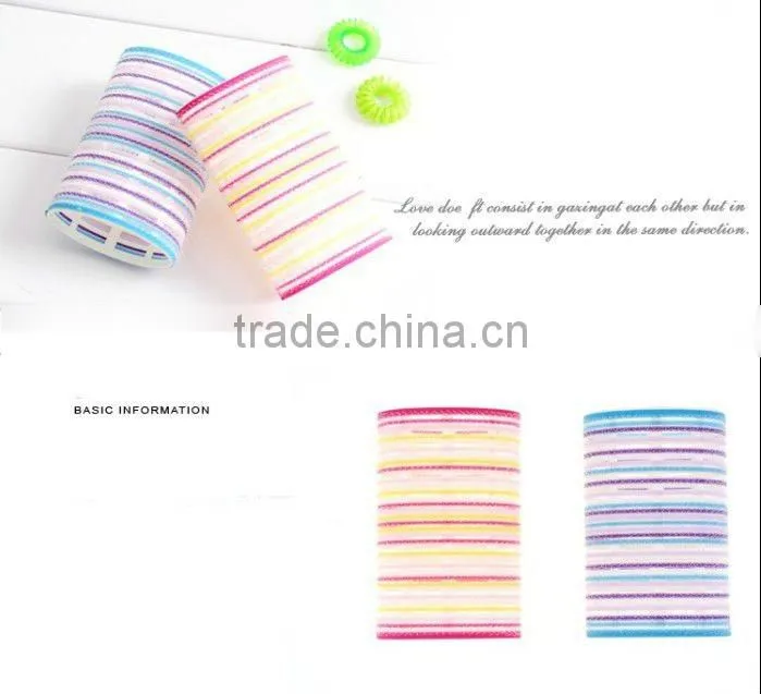 Supply fashion plastic hair roll small order