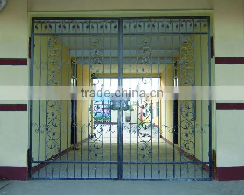modern galvanized cast iron building Sliding gates