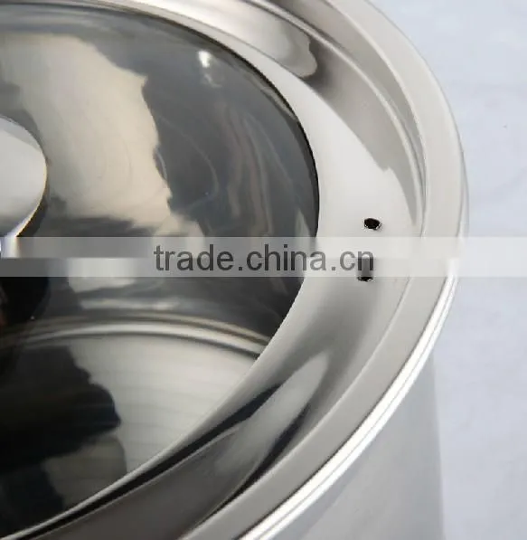 18/10 stainless steel cookware set cooking pot set