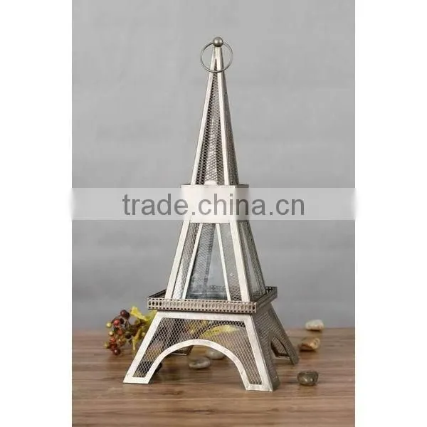 Metal eiffel tower decoration
