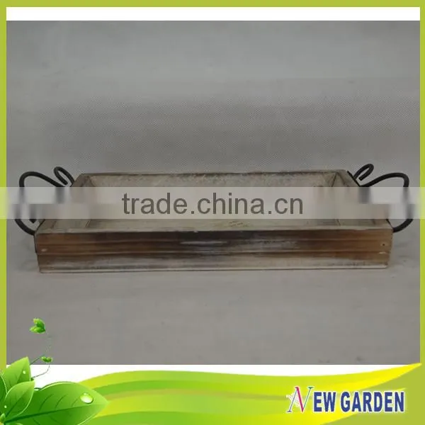 Cheap Square Growing Plant Flat Flower Pot Tray at Factory Price