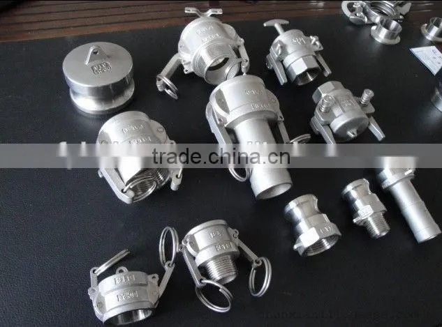 Type A Cam And Groove Hose Fitting Hydraulic Quick Coupling