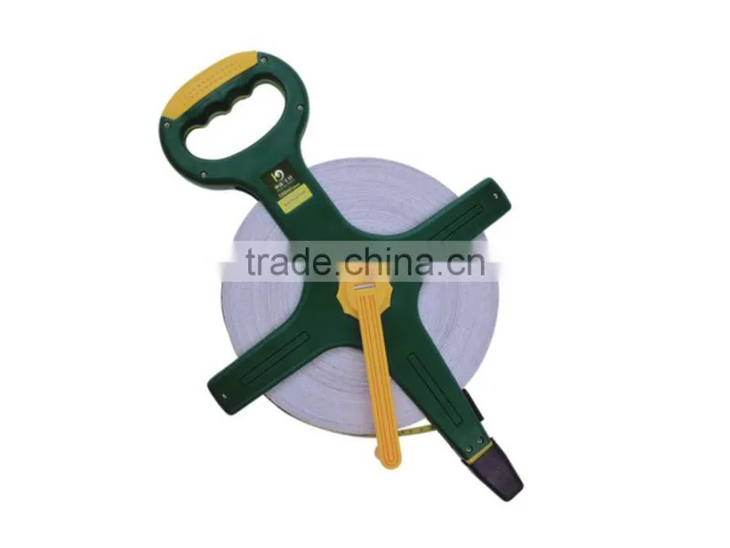 Quality 100M Posture Steel Tape/Long Distance Measurment/Iron Frame Long Steel Tape