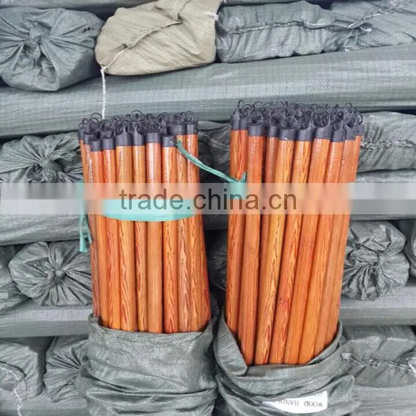 wooden round rods with pvc coated