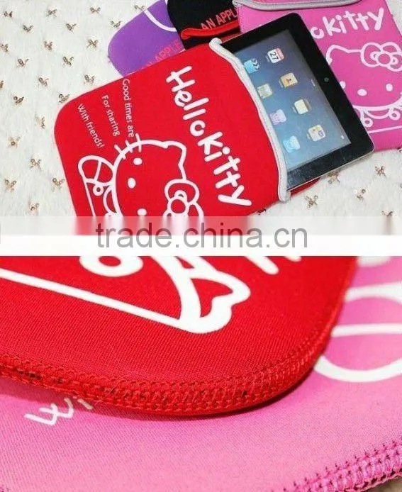 2015 new style recyclable neoprene laptop sleeve wholesales / neoprene laptop sleeve without zipper