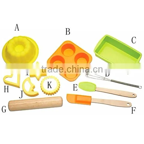 SS3154 4-Piece kids baking set/Cake Tools