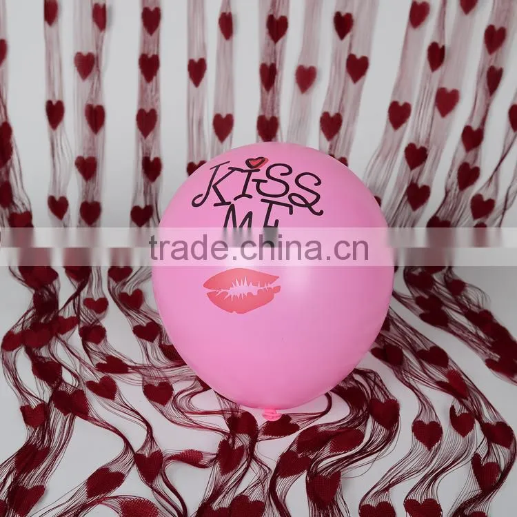 Printing Decoration Pearlized Metallic Party Latex Balloon, Inflatable Rubber Balloon Wedding Stag Decoration Balloon