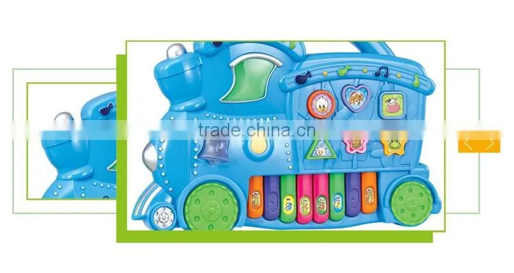 Most popular plastic educational musical instrument small keyboard piano toy