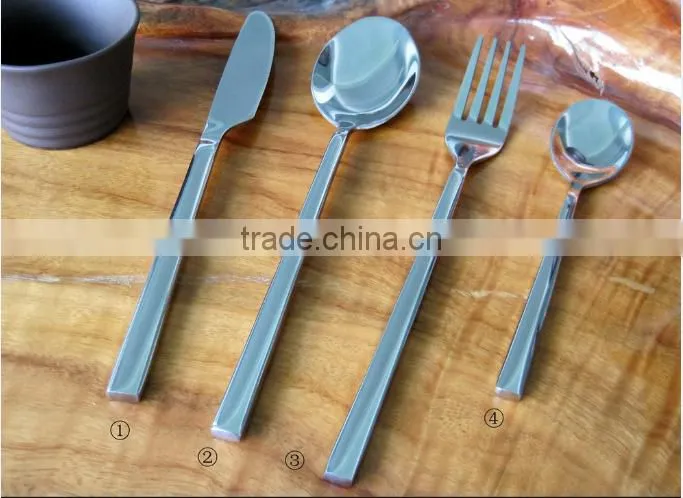 China Factory Direct High grade 410 stainless canteen cutlery;discount wholesale flatware