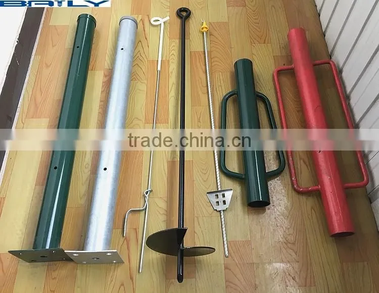 Professional factory supply good quality earth anchor with auger for euro market