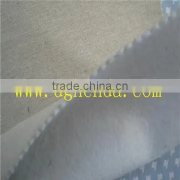 cotton canvas fabric laminate PET needle punch non woven fabric for shoes