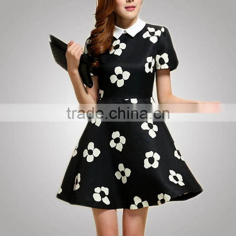 Colorful Sweet 2017 Fashionable Handmade Dress For Grils Summer