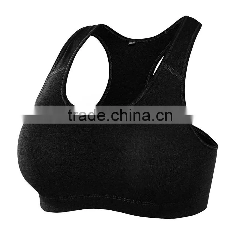 Wholesale Lycra/Ployamide custom women sports bra sexy