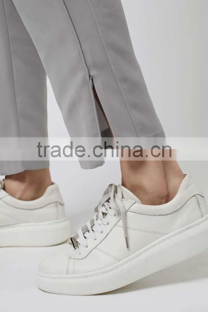 Women casual thin summer elastic waistband joggers, bottoms cropped pant