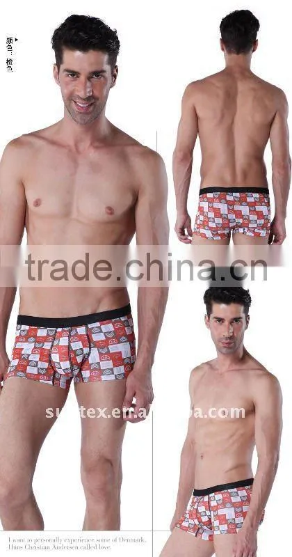Suntex Breathable Sexy Men's Boxer Brief with OEKO-Tex 100 and BSCI certificates