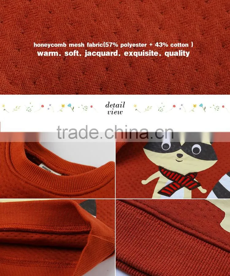 Wholesale custom design children T-shirt casual long sleeve baby clothing