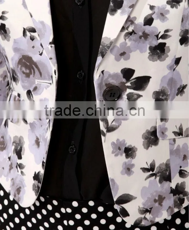 Floral Print Blazer
