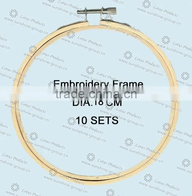 Hot Sell 3''-12'' Bamboo Embroidery Hoops 005
