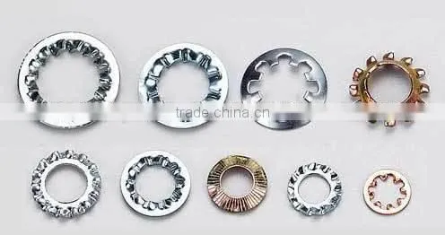 Zinc Finish External / Internal Tooth Lock Washer