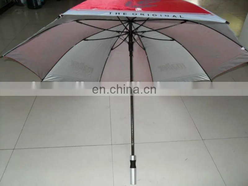 rpet advertisement eco-friendly promotional straight glof umbrella