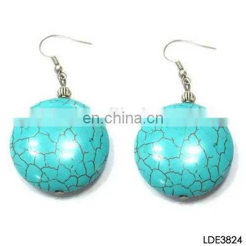 Turquoise Drop Earrings Dangle Bridesmaid Gift Bridal Gift Set Wedding Bridal Jewelry Mothers Day