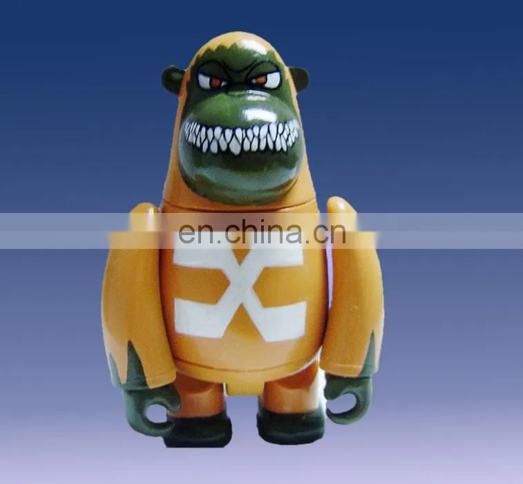plastic anime children toy