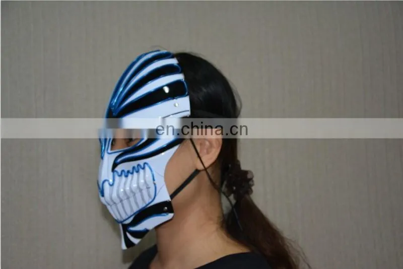 New Design Light Music Flash Gifts Party Mask, Cold Light Glowing Mask