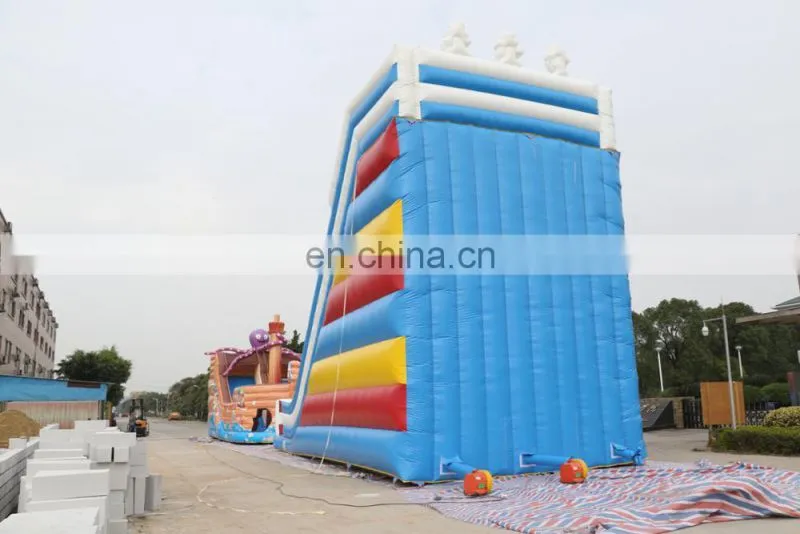 Popular bouncy castle inflatable slide water park equipment with high quality