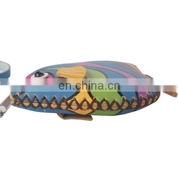 MCP-0005 Cute Animal clownfish genuine leather Coin Purse