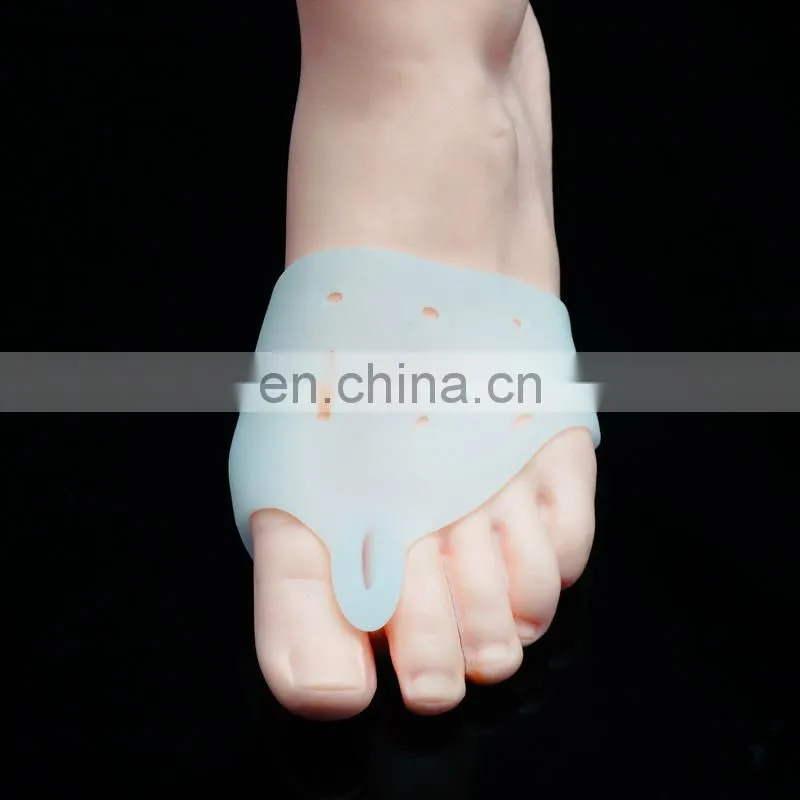 Silicone toe braces, adult protective sleeve blackmailed thumb valgus anti separator toes cover#FZT-09