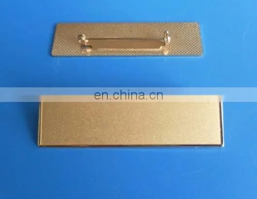customized company logo magnetic name badge staff name plate