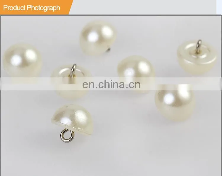 ABS Pearl Button Shank Button BA60392